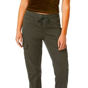 Unionbay Green Blaire Stretch Twill Skinny Utility Moto Pants